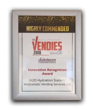 Westomatic Vendies Innovation Recognition Award 2018 in Photo Frame