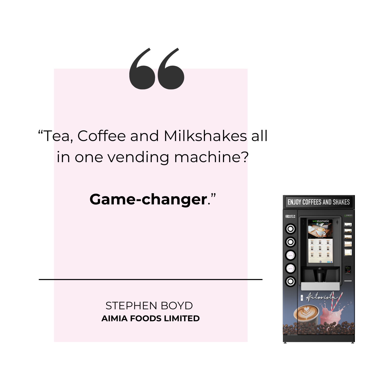 Website - HOME PAGE - Customer Testimonials -