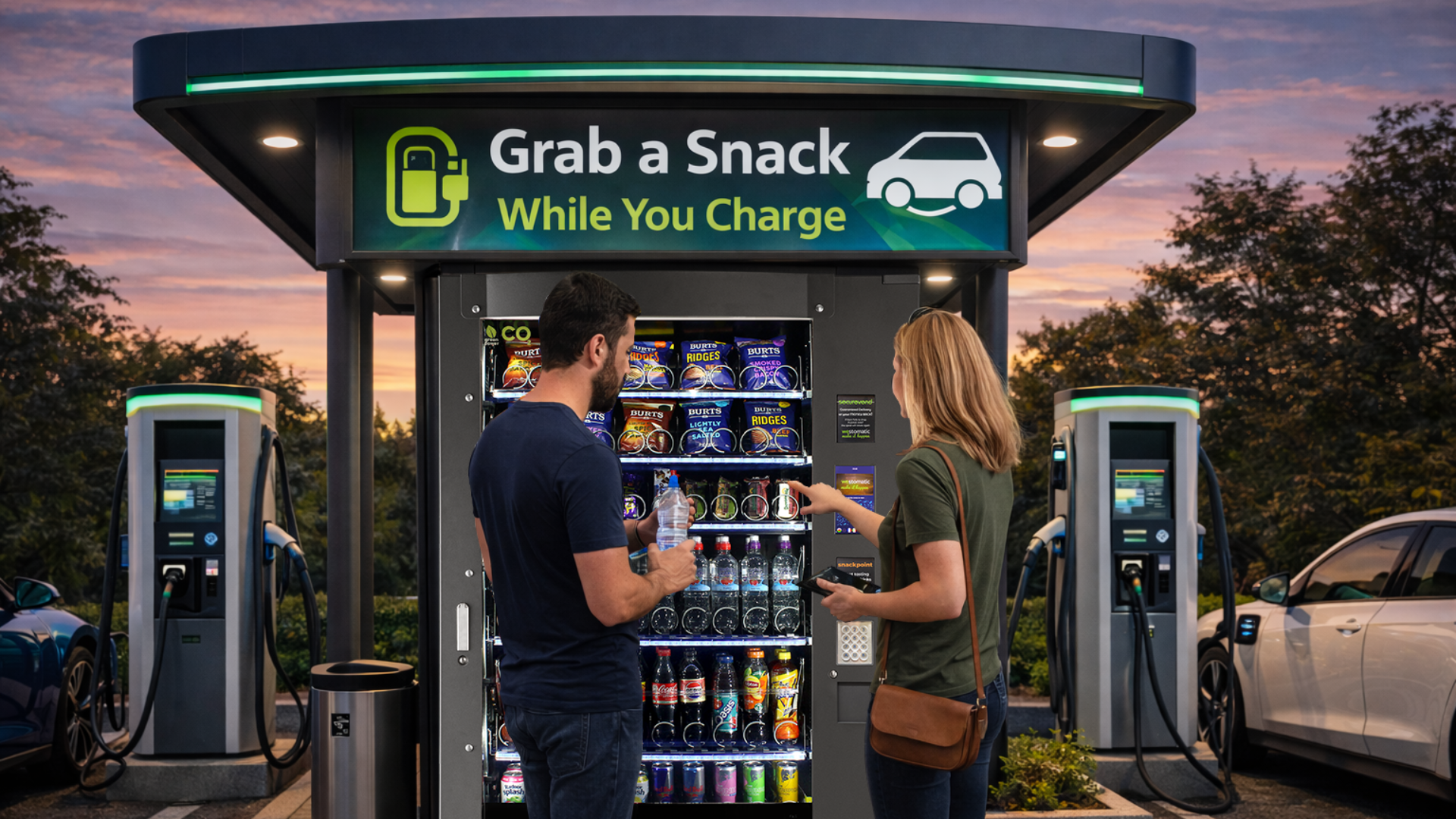 transport hub outdoor vending with the skudo