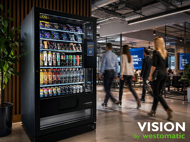 the vision vending machine from westomatic