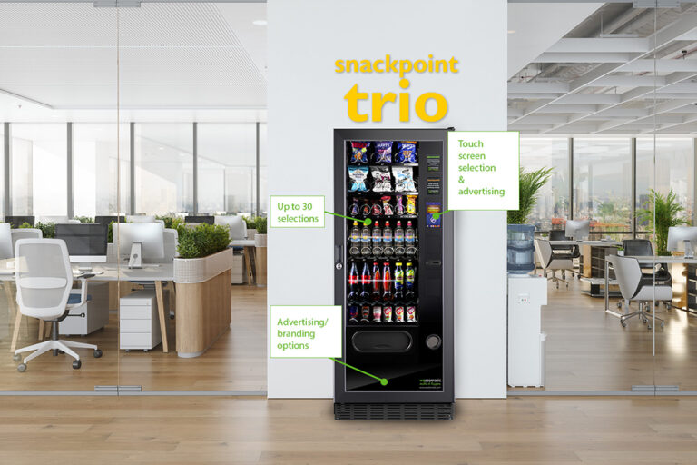 snackpoint trio based in an office
